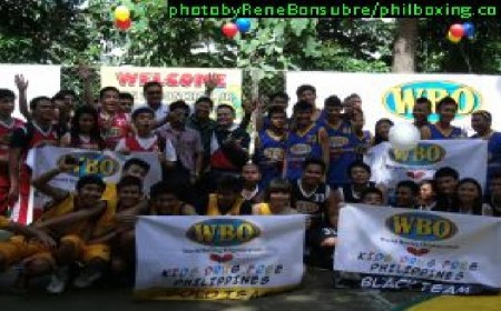 WBO Kids Drug Free Philippines (Photos)