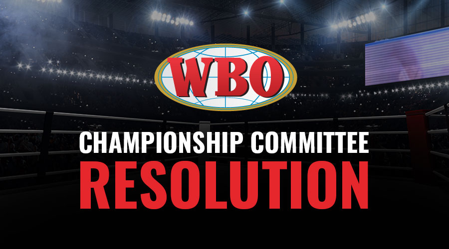 championship resolution